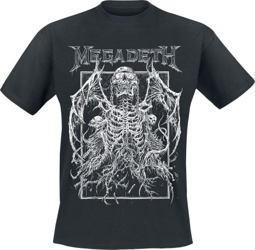 Megadeth Rising Tričko černá