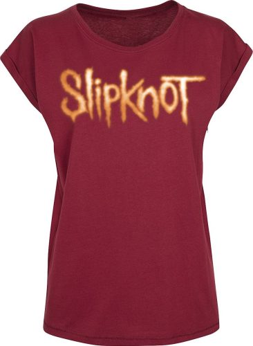 Slipknot Blurry Numbers Dámské tričko bordová