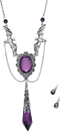 Gothicana by EMP Lilac Drop Sada šperků stríbrná