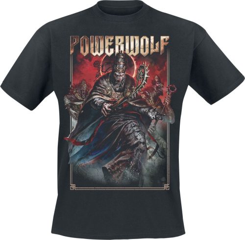 Powerwolf Blood Of The Saints Tričko černá