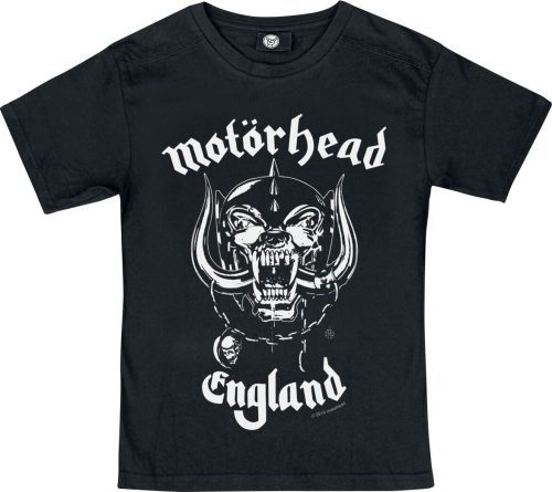 Motörhead Metal-Kids - England detské tricko černá