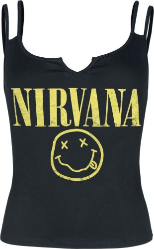 Nirvana Smiley Venus Dámský top černá