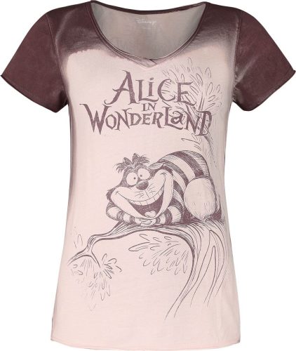 Alice in Wonderland Happy Dámské tričko červená