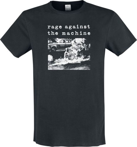 Rage Against The Machine Amplified Collection - Monk Fire Tričko černá