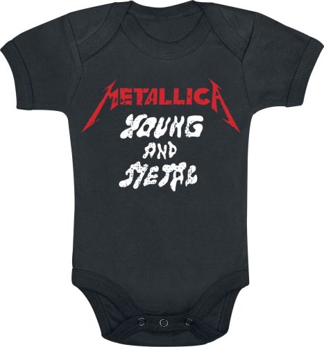 Metallica Kids - Young And Metal body černá