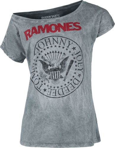 Ramones Crest Dámské tričko šedá