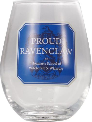Harry Potter Ravenclaw sklenicka průhledný