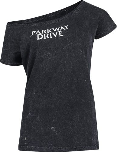Parkway Drive Smoke Skull Dámské tričko tmavě šedá