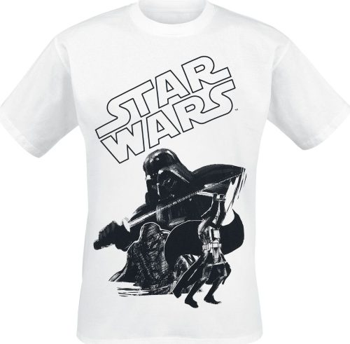 Star Wars Darth Vader - Lord Vader Tričko bílá