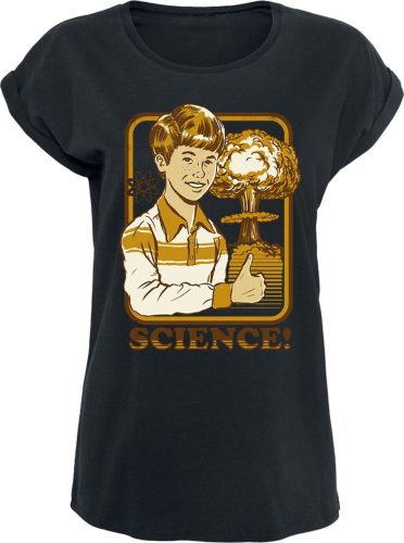Steven Rhodes Science! Dámské tričko černá