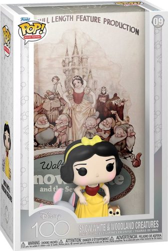 Sněhurka a sedm trpaslíků Vinylová figurka č.09 Disney 100 - Funko POP! Film poster - Snow White Sberatelská postava vícebarevný