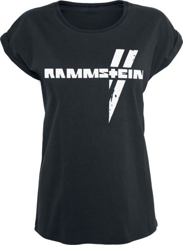 Rammstein Weiße Balken Dámské tričko černá