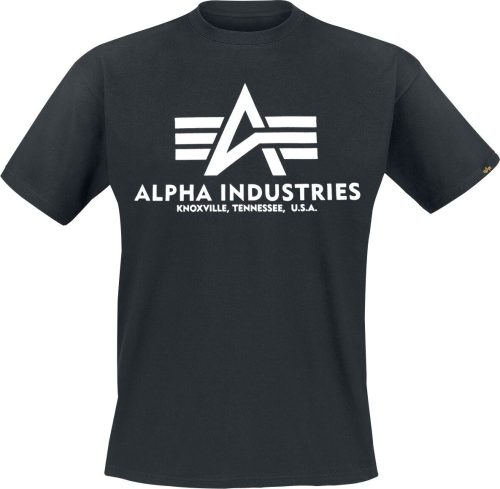 Alpha Industries Basic tričko Tričko černá
