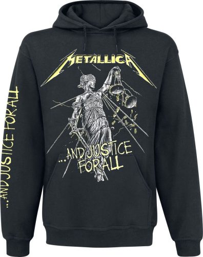 Metallica ...And Justice For All Mikina s kapucí černá