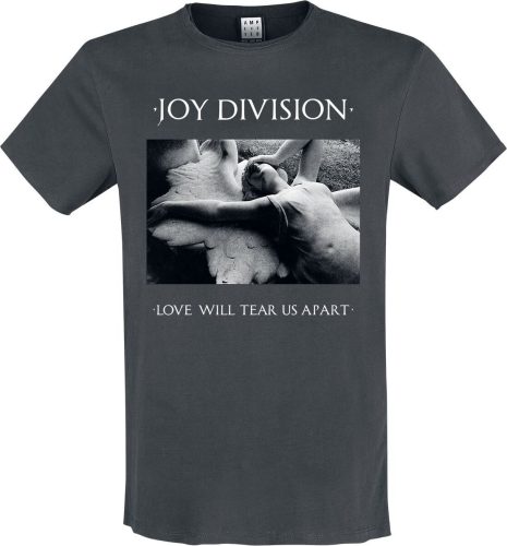 Joy Division Amplified Collection - Love Will Tear Us Apart Tričko charcoal