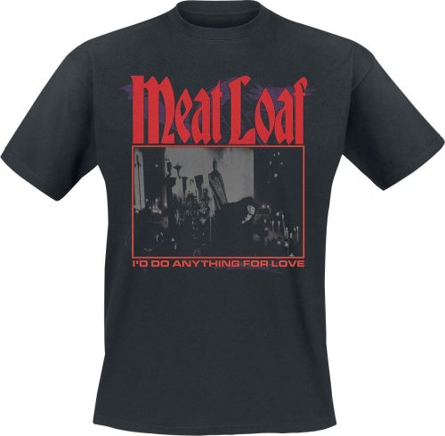 Meat Loaf Music Video Tričko černá
