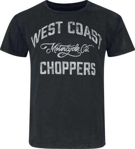 West Coast Choppers Motorcycle Co. Tričko černá
