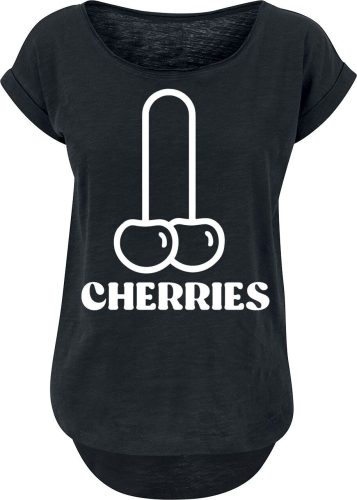 Food Cherries Dámské tričko černá