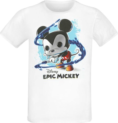 Funko Epic - Mickey Splatter Tričko bílá