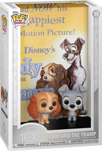 Susi & Strolch Disney 100 - Funko Pop! Movie Poster - Susi & Strolch Vinyl Figur 15 Sberatelská postava vícebarevný