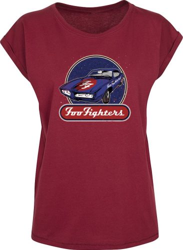 Foo Fighters Corvette Dámské tričko burgundská červeň