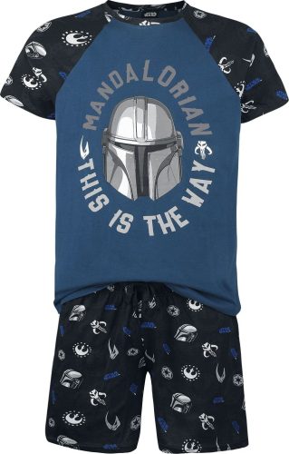 Star Wars The Mandalorian - This Is The Way pyžama vícebarevný