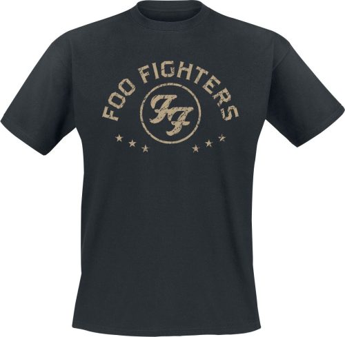 Foo Fighters Arched Star Tričko černá