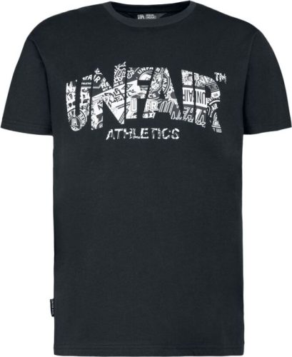 Unfair Athletics Classic Label Chaos Logo Tričko černá