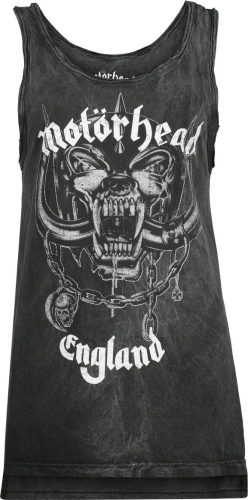 Motörhead Logo England Dámský top šedá