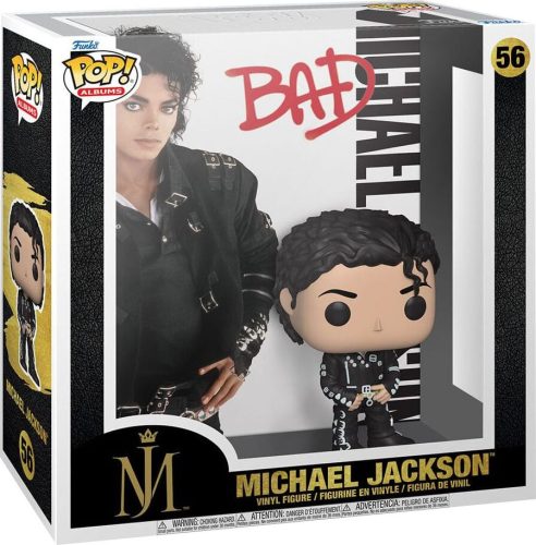 Michael Jackson Bad (Pop! Albums) Vinyl Figur 56 Sberatelská postava vícebarevný