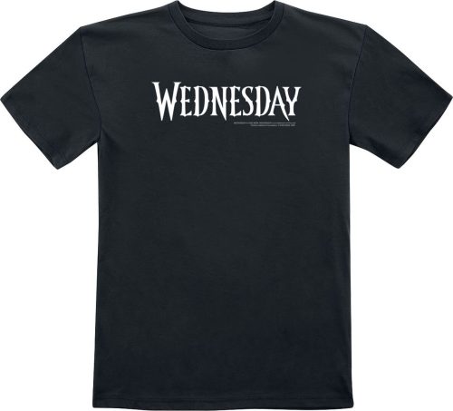Wednesday Kids - Logo detské tricko černá