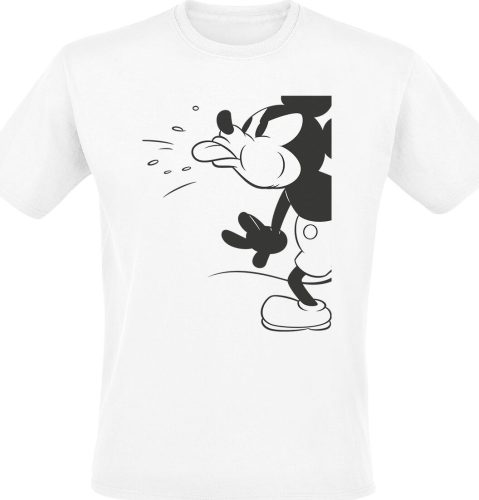 Mickey & Minnie Mouse Mickey - Cut Tričko bílá