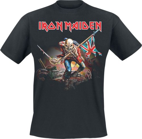 Iron Maiden Trooper Tričko černá