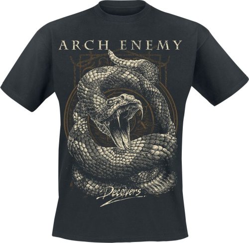 Arch Enemy Deceiver Snake Tričko černá