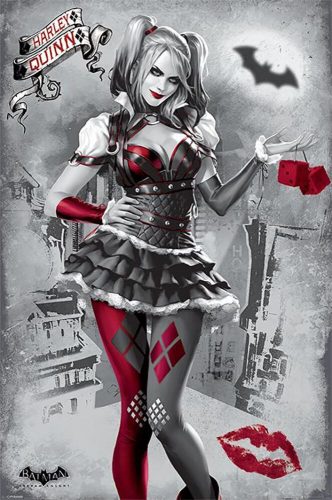 Harley Quinn Harley Quinn (Batman Arkham Night) plakát vícebarevný