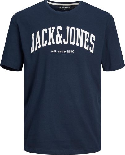 Jack & Jones Tričko Josh s klasickým výstřihem detské tricko námořnická modrá