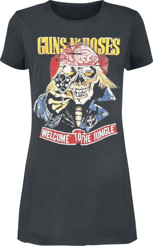 Guns N' Roses Amplified Collection - Welcom Šaty charcoal