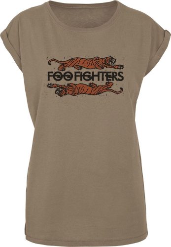 Foo Fighters Crawling Tigers Dámské tričko olivová