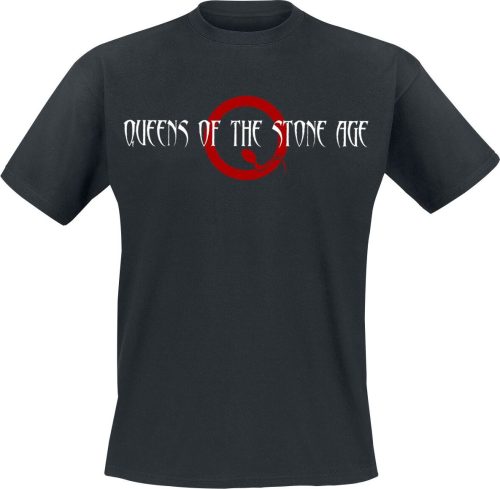 Queens Of The Stone Age Logo Tričko černá
