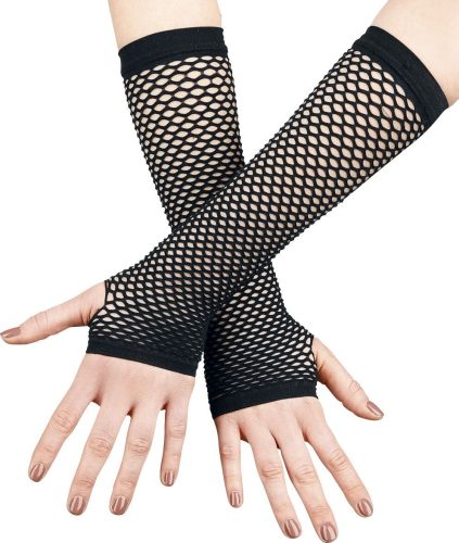 Gothicana by EMP Síťovinové rukavice rukavice černá