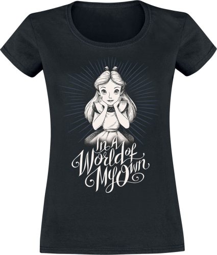Alice in Wonderland In A World Of My Own Dámské tričko černá