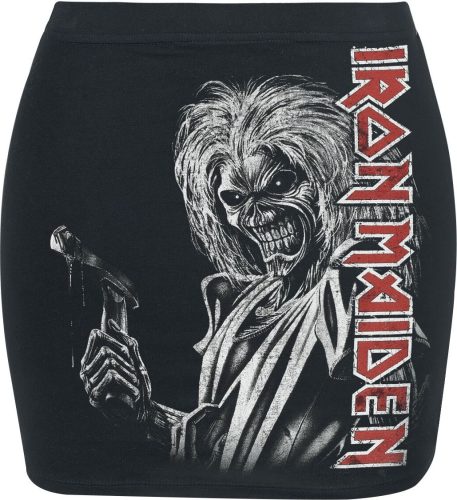 Iron Maiden Killer Mini sukně černá