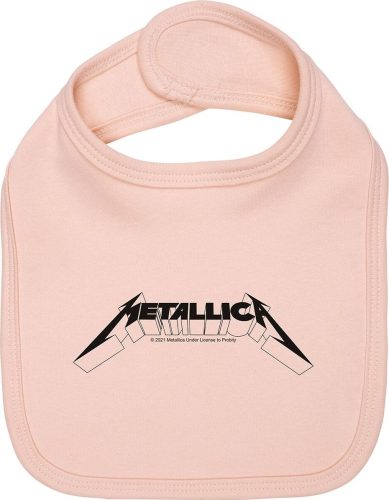 Metallica Metal-Kids - Logo bryndák světle růžová