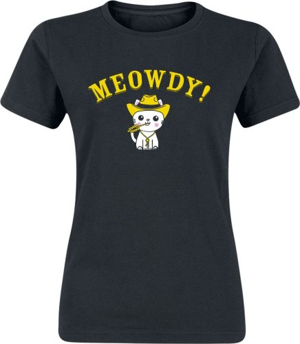 Tierisch Meowdy! Dámské tričko černá