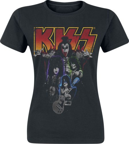 Kiss Band-Photo Dámské tričko černá
