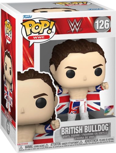 WWE British Bulldog Vinyl Figur 126 Sberatelská postava standard