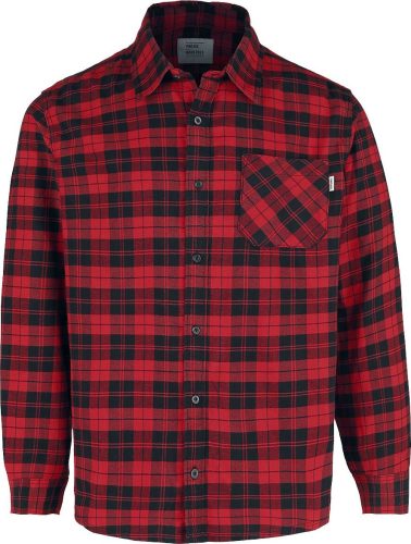 Vintage Industries Flanelová košile Riley Košile červená