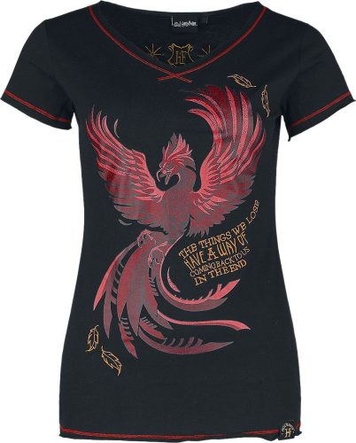 Harry Potter Phoenix Dámské tričko černá