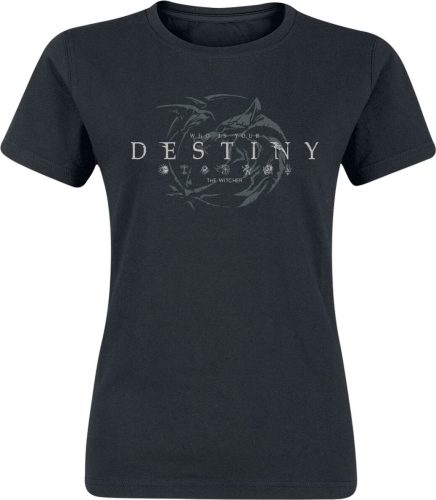 The Witcher Wolfs Destiny Dámské tričko černá