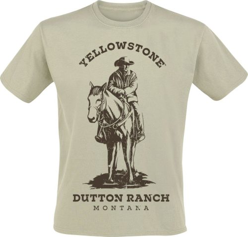Yellowstone Rancher Tričko zelená